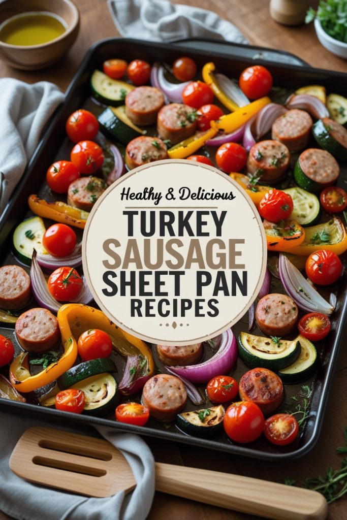 turkey sausage recipes healthy sheet pan