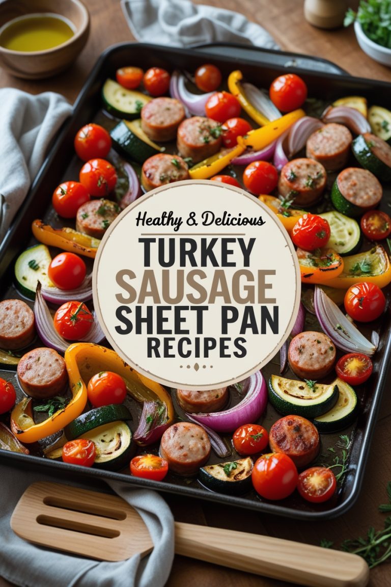 turkey sausage recipes healthy sheet pan