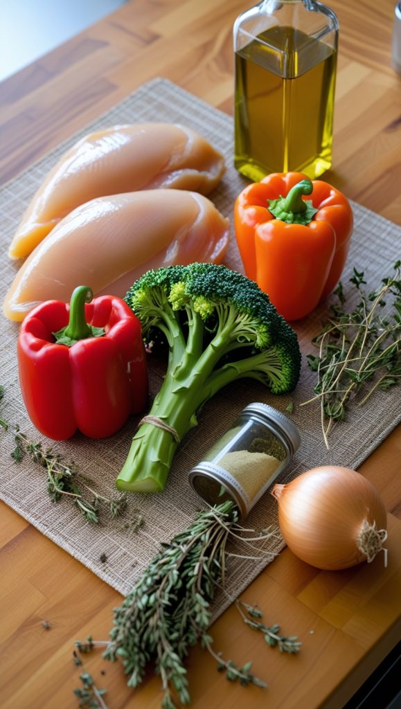 low carb freezer meals sheet pan ingredients