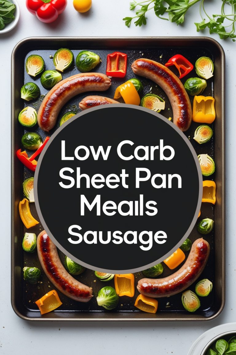 low carb sheet pan meals sausage