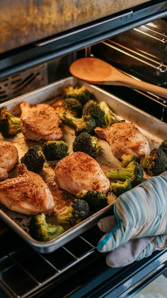 chicken and broccoli recipes healthy sheet pan ingredients