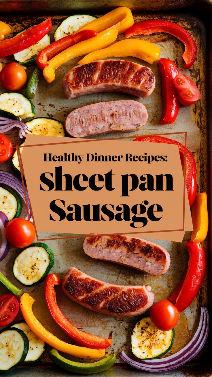 Healthy Dinner Recipes Sheet Pan Sausage