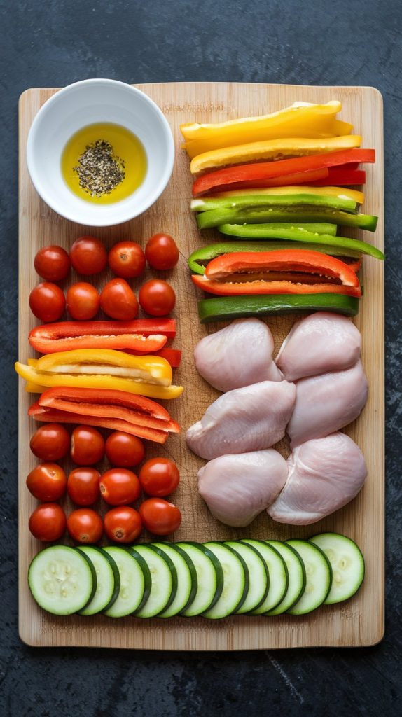 healthy one pan dinners chicken ingredients