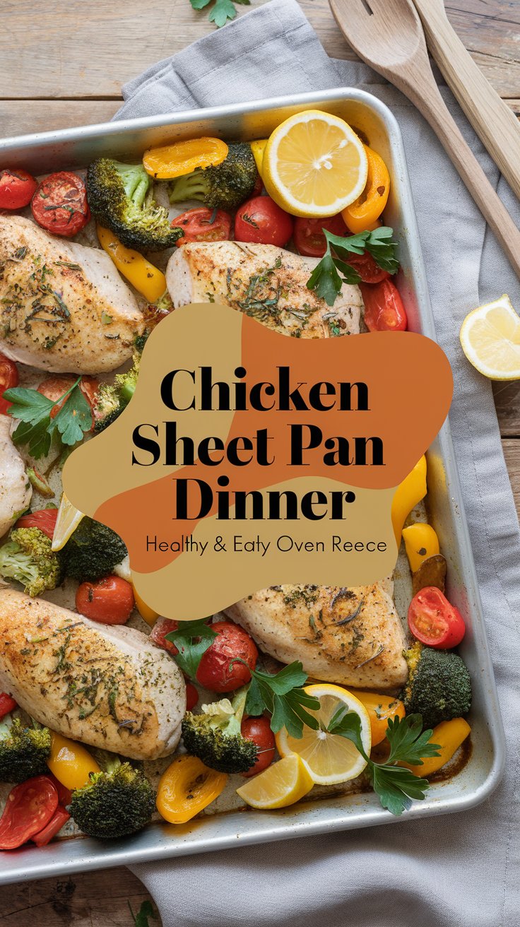 chicken sheet pan dinner healthy recipes oven