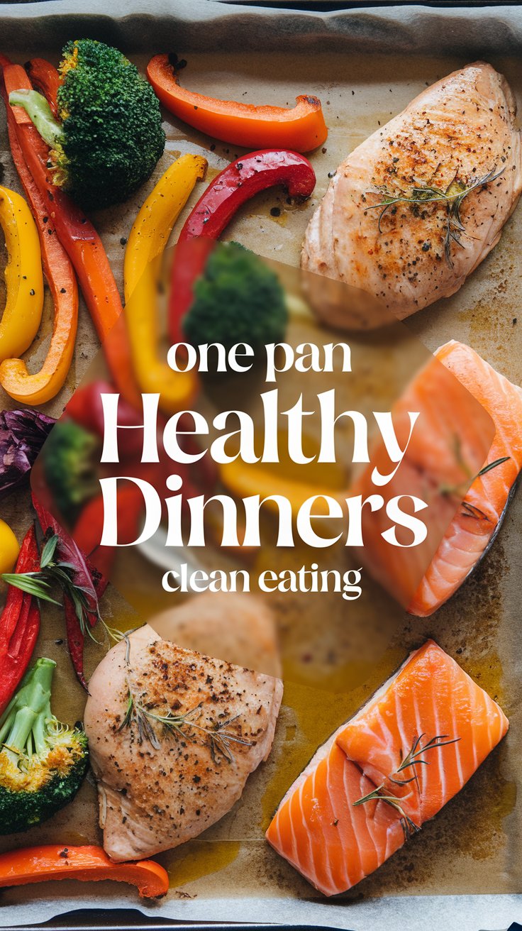 one pan healthy dinners clean eating