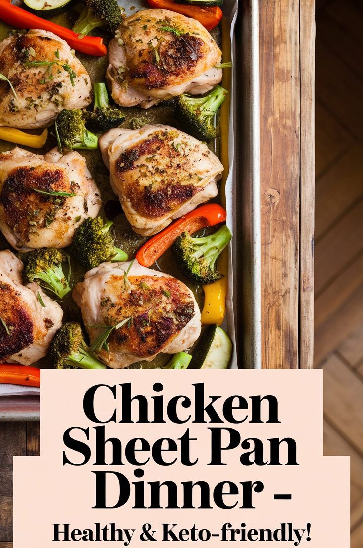 chicken sheet pan dinner healthy recipes keto