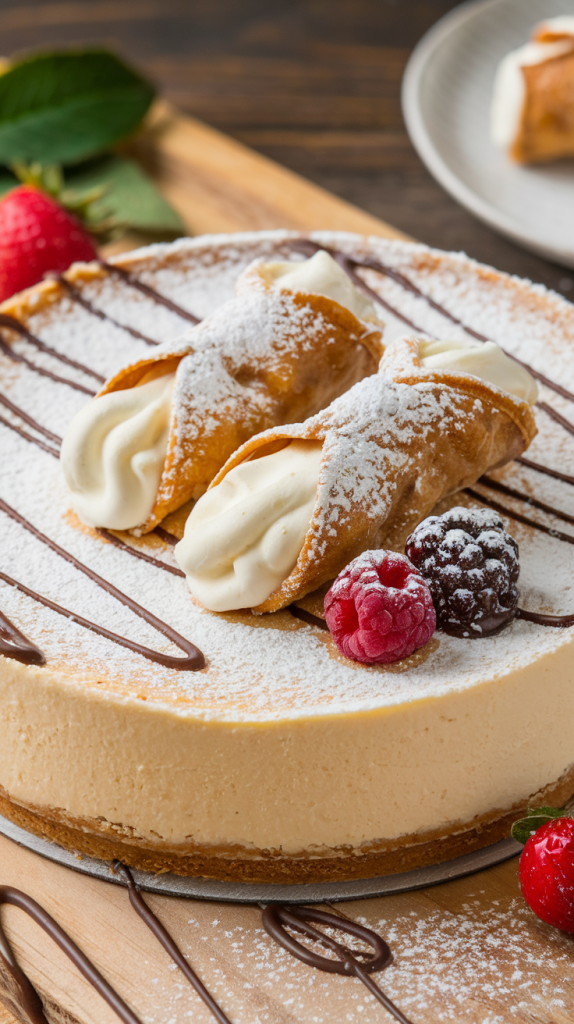 Cannoli Cheesecake recipe