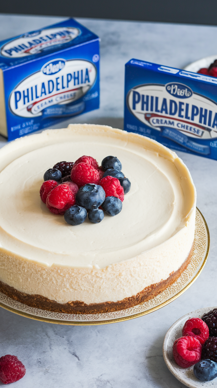 Cheesecake Philadelphia Cream Cheese