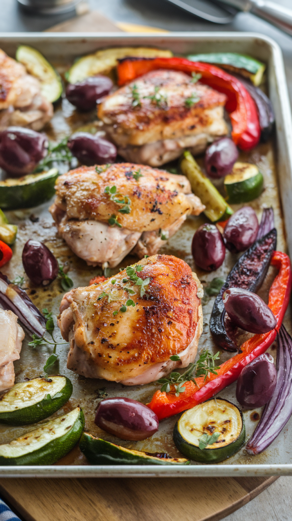 easy mediterranean diet sheet pan recipes