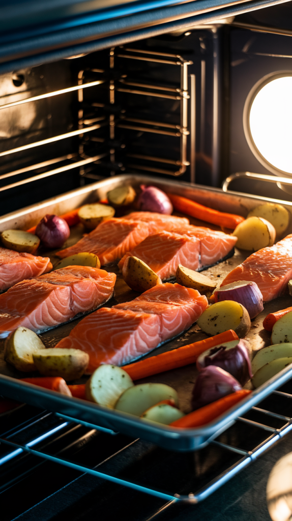 sheet pan salmon recipes baked step by step guide