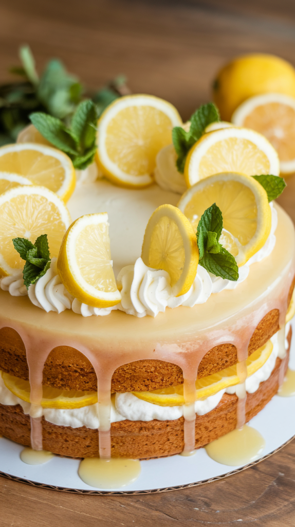 Vegan Lemon Cake Recipe ingredients