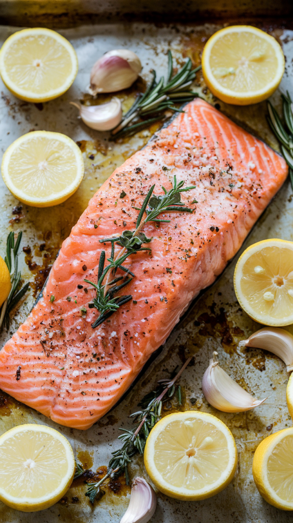 whole 30 salmon sheet pan recipes ingredients