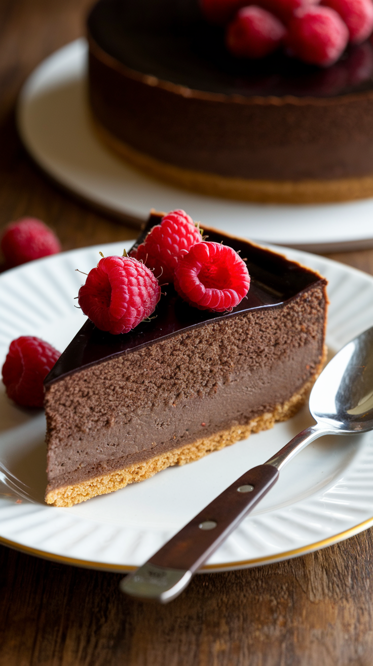 Black Bottom Cheesecake