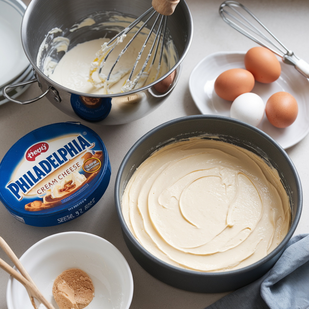 Cheesecake with Philadelphia Cream Cheese Recipe (Step by Step Guide)