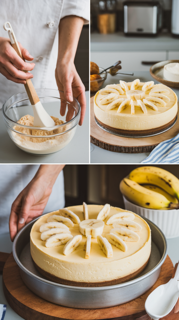 Banana Cream Cheesecake Recipe