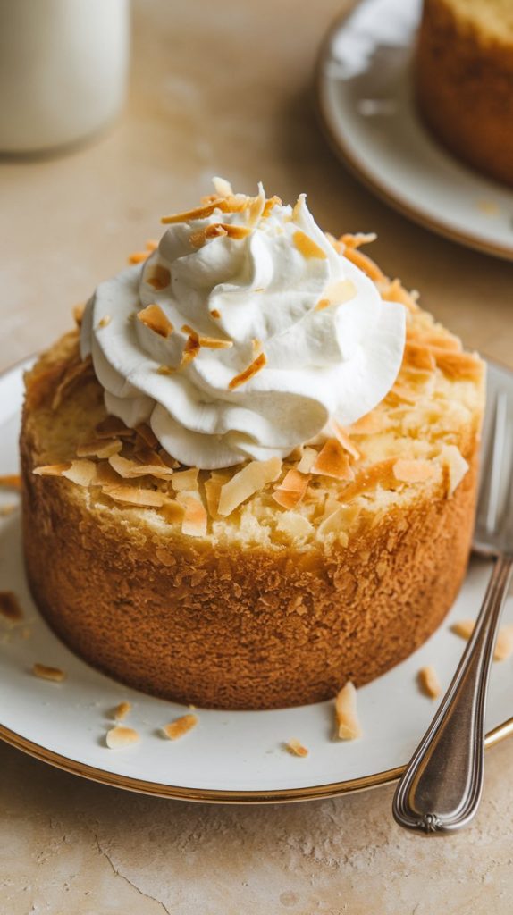 Preparation Steps of Coconut Cream Cheese Pound Cake