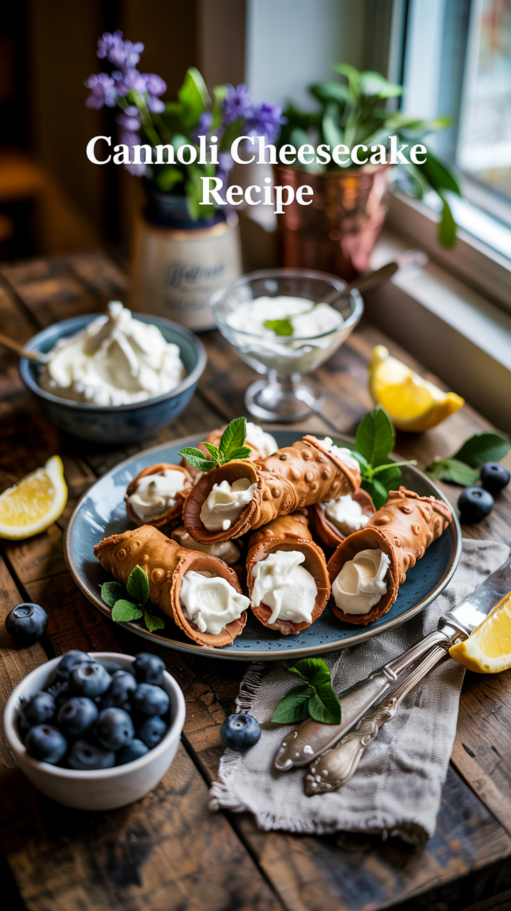 Cannoli Cheesecake Recipe