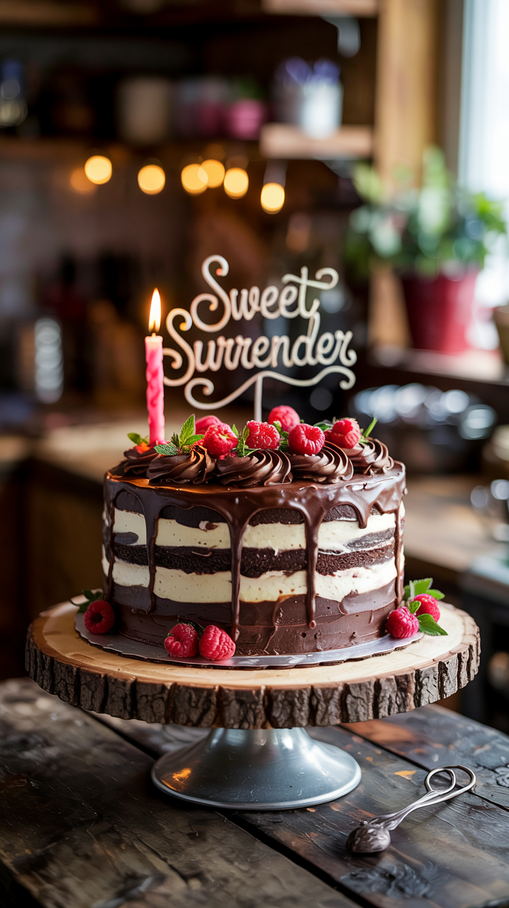 Chocolate Cake with Cream Cheese Frosting