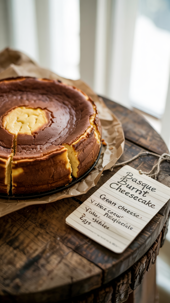 Basque Burnt Cheesecake Recipe