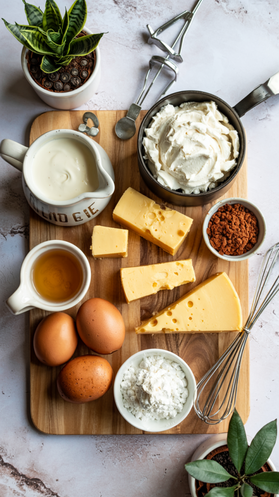 Cheesecake Mug Cake Ingredients
