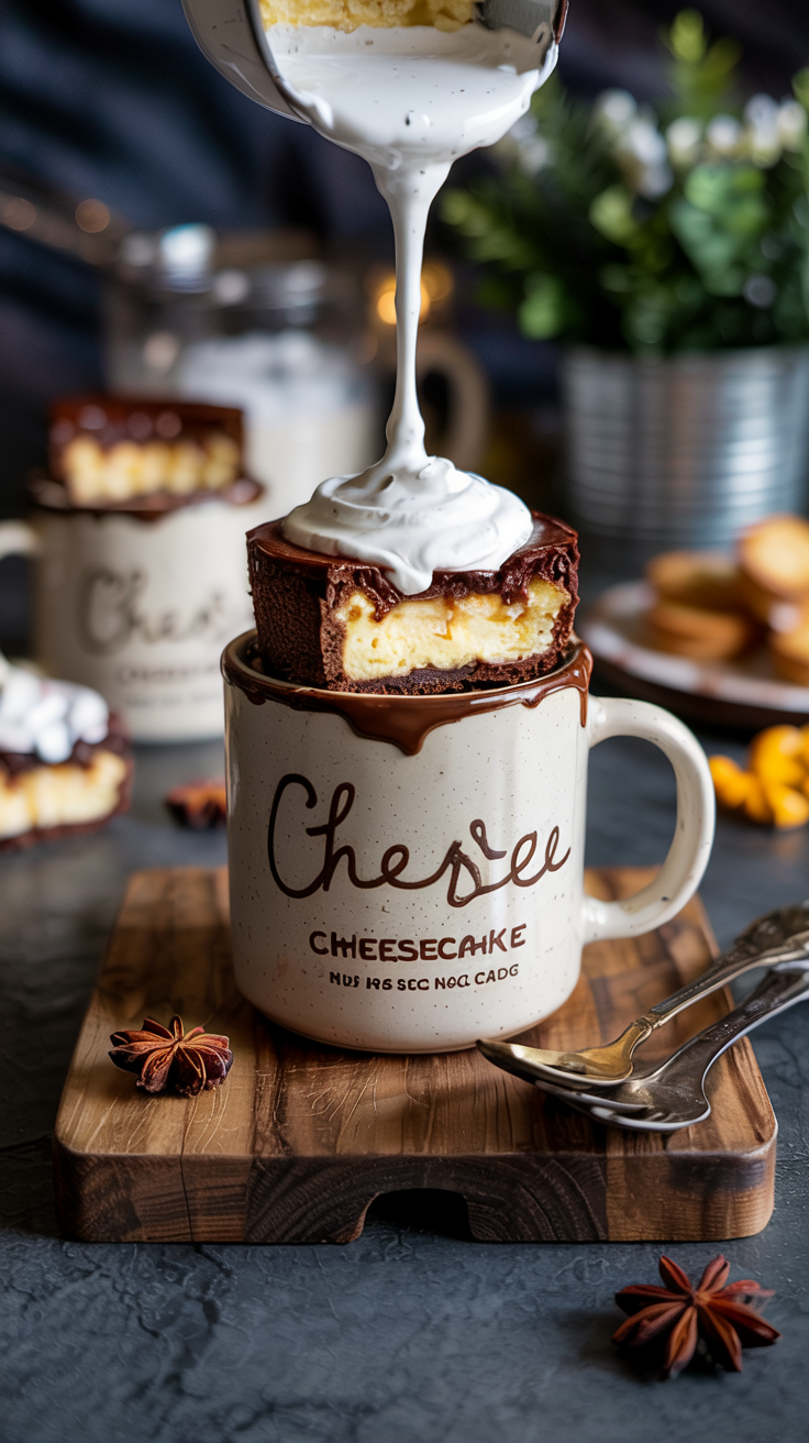 Cheesecake Mug Cake