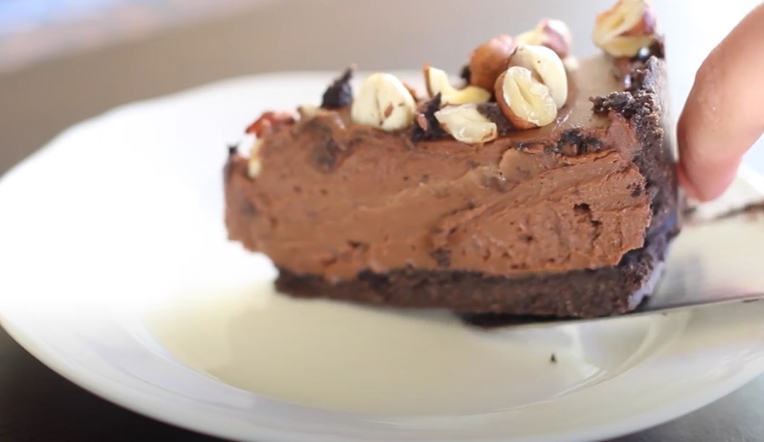 No-Bake Nutella Cheesecake