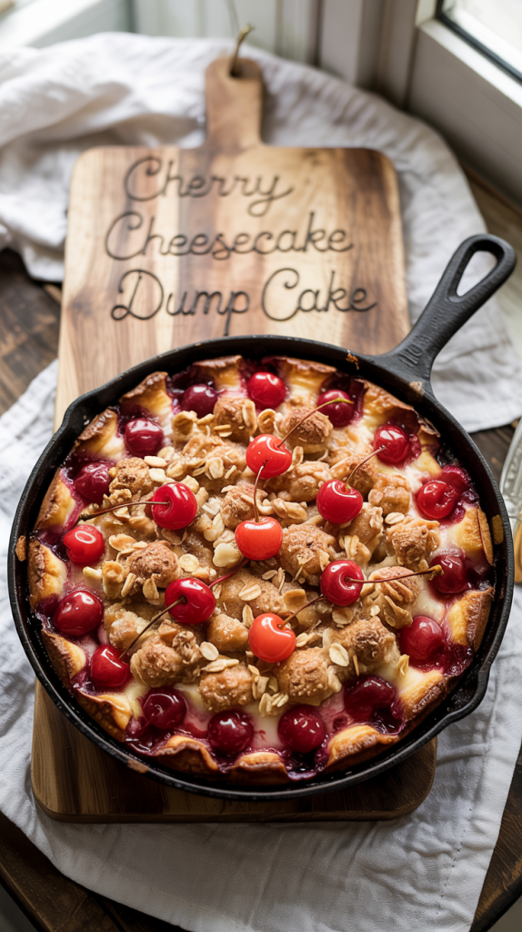 Cherry Cheesecake Dump Cake