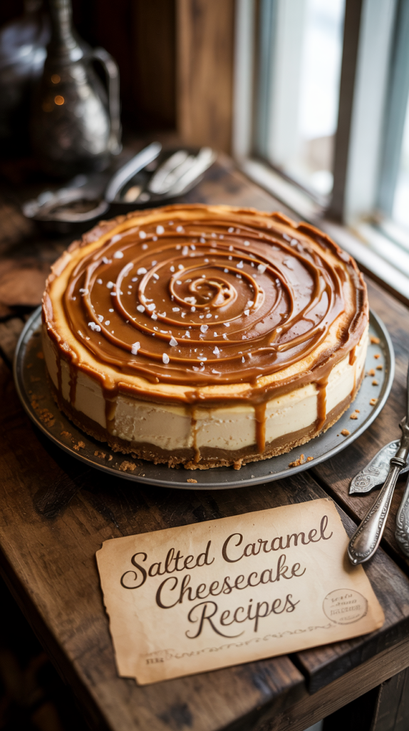Salted Caramel Cheesecake Recipes