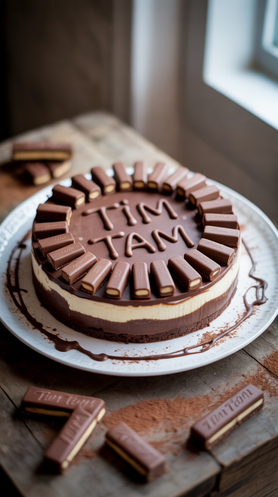 Tim Tam cheesecake