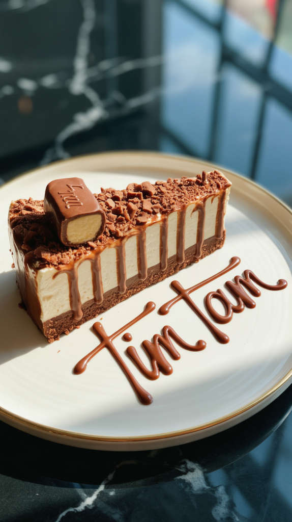 Step By Step Guide Of Tim Tam Cheesecake