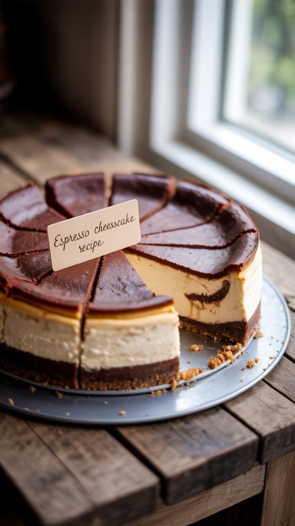 espresso cheesecake recipe