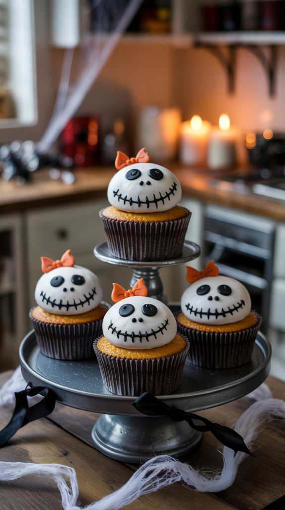 Jack Skellington Cupcakes
