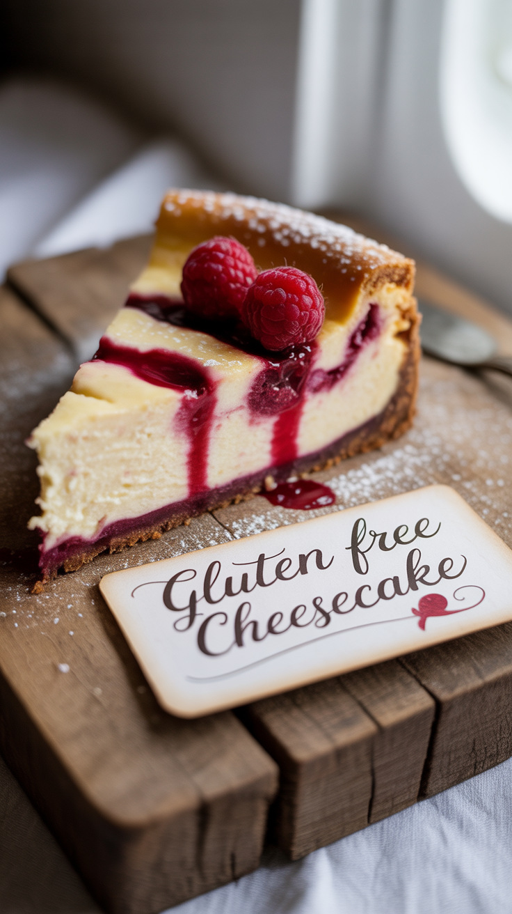 Is cheesecake gluten free?