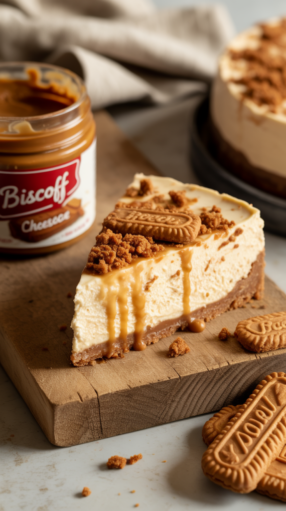 No-Bake Biscoff Cheesecake: A Dreamy Dessert with Zero Oven Time