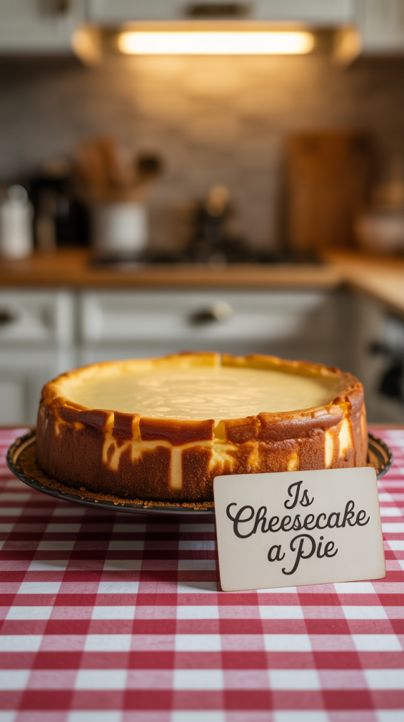 Is Cheesecake a Pie?