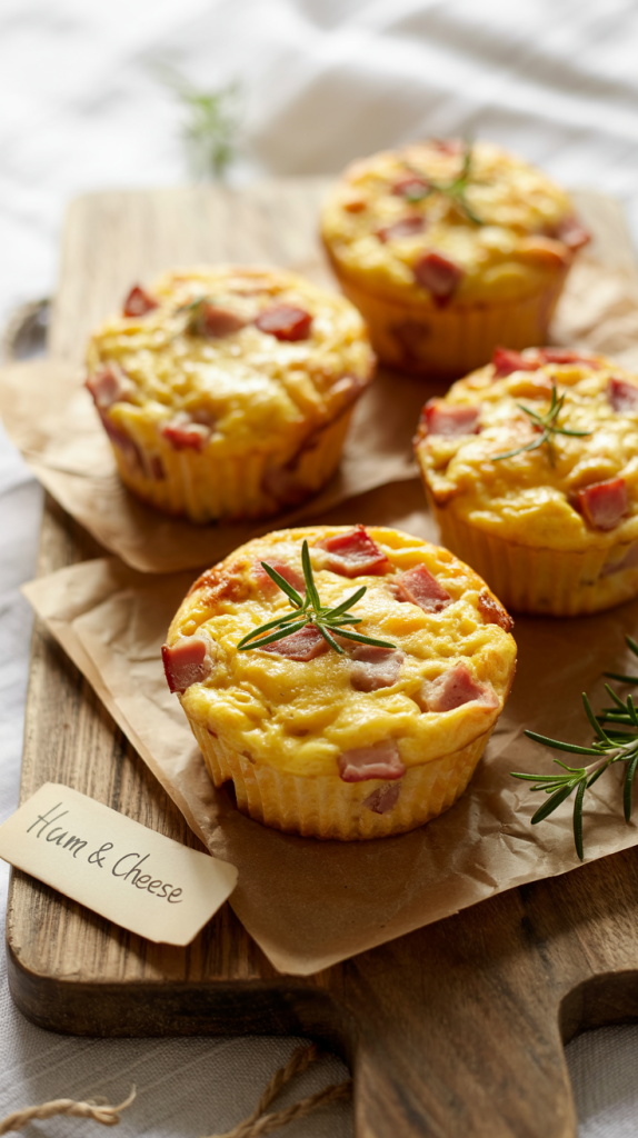 Ham and Cheese Egg Muffins