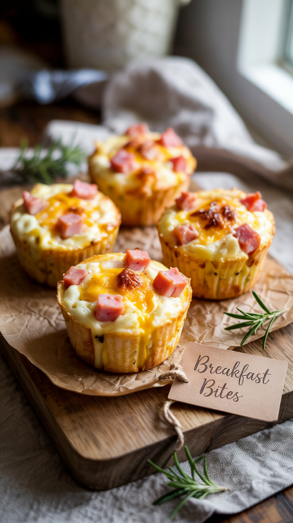 Ham and Cheese Egg Muffins