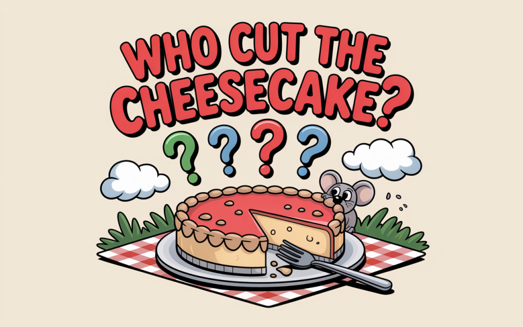 Who Cut the Cheesecake?