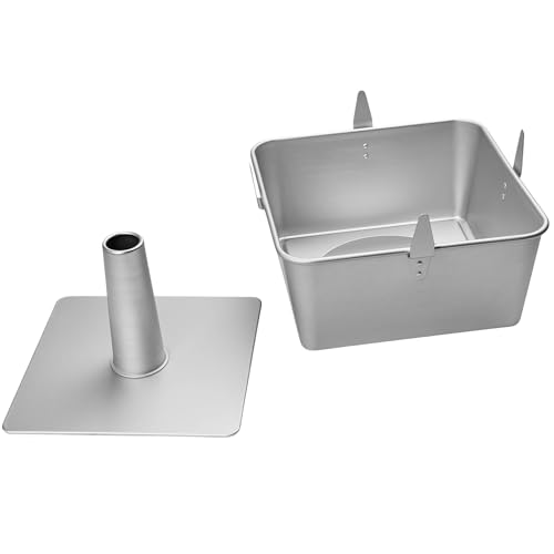 Best 18 Cup Square Tube Cake Pan