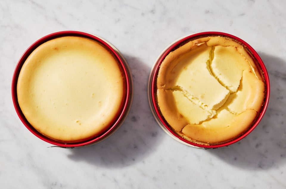 How to Keep Cheesecake from Cracking?