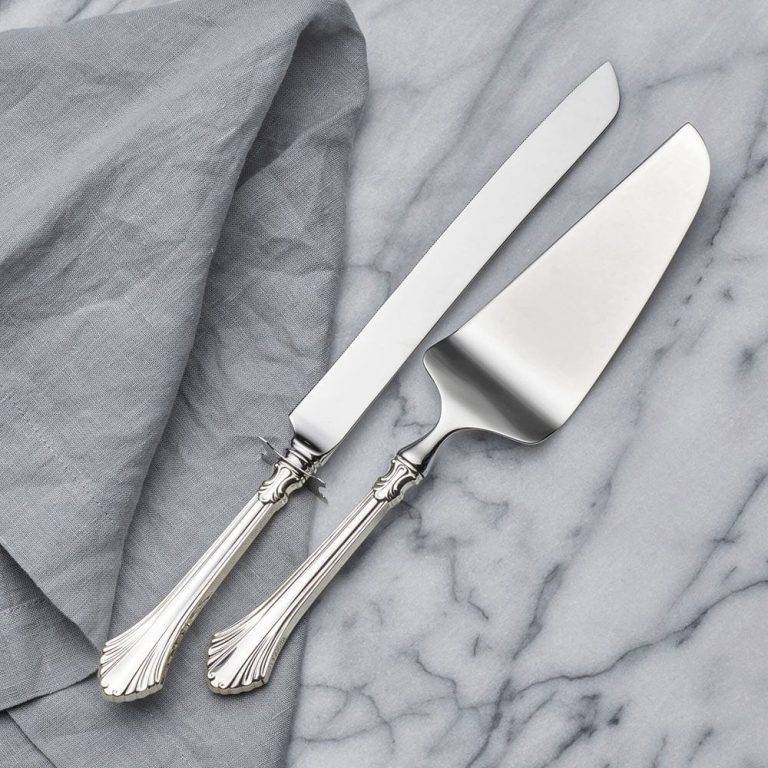 Cake Knife And Server Set