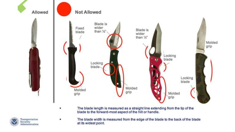 Can You Bring a Pocket Knife on a Plane?