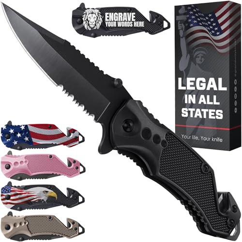 Best Knife With Glass Breaker And Seatbelt Cutter
