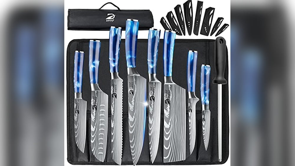 Best Professional Chef Knife Set With Roll Bag