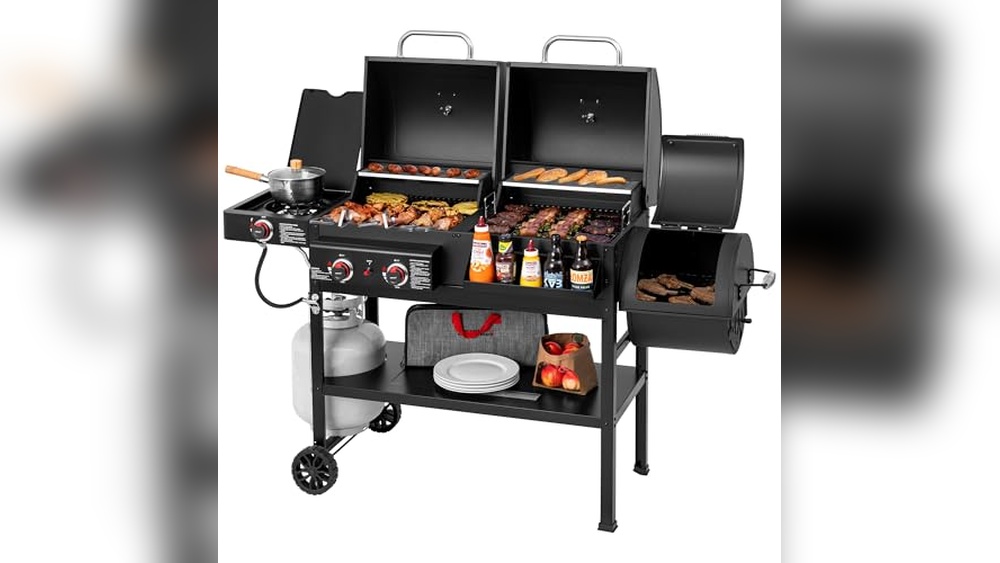 Best Grill Smoker Griddle Combo
