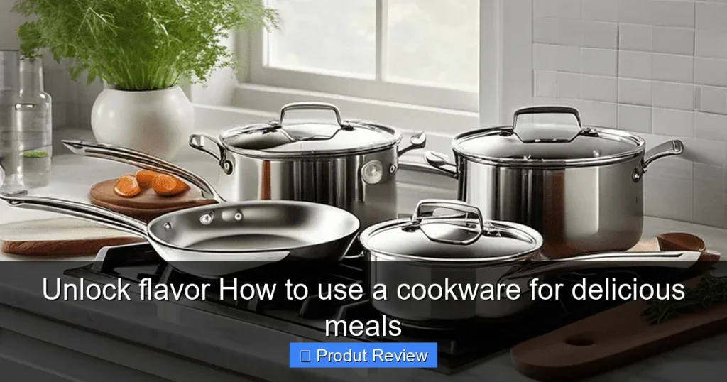 Unlock flavor How to use a cookware for delicious meals